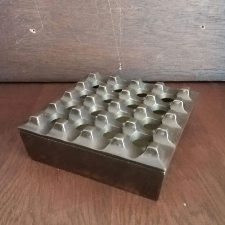 逸品　真鍮　灰皿　ミッドセンチュリー　オブジェ　スウェーデン　インダストリアル