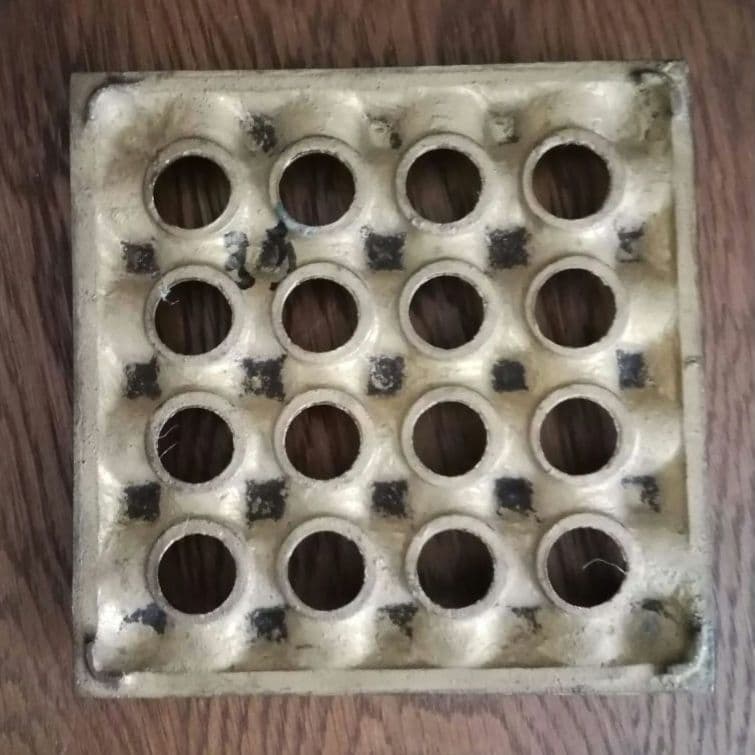 逸品　真鍮　灰皿　ミッドセンチュリー　オブジェ　スウェーデン　インダストリアル