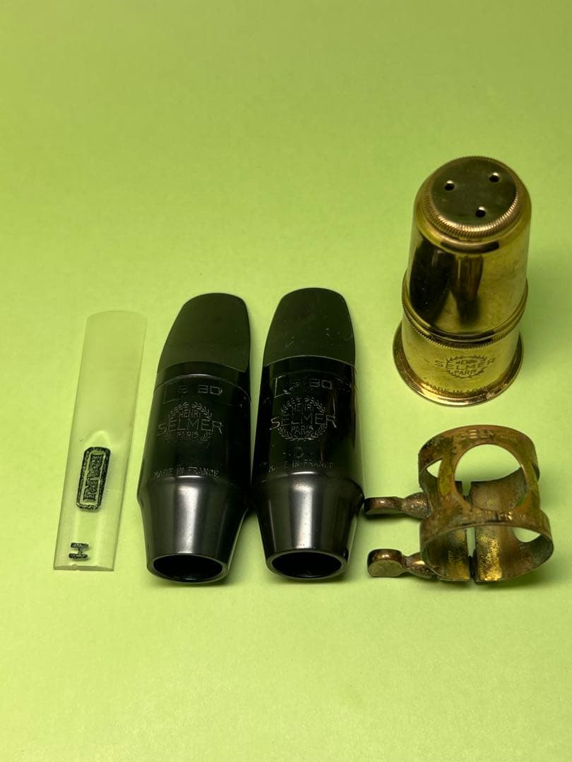 セルマー　ソプラノサックス マウスピース リガチャー　リード