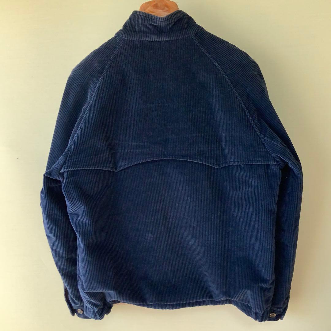 Valstar ヴァルスター ブルゾン 48 コットンカシミヤ 伊製 ネイビー