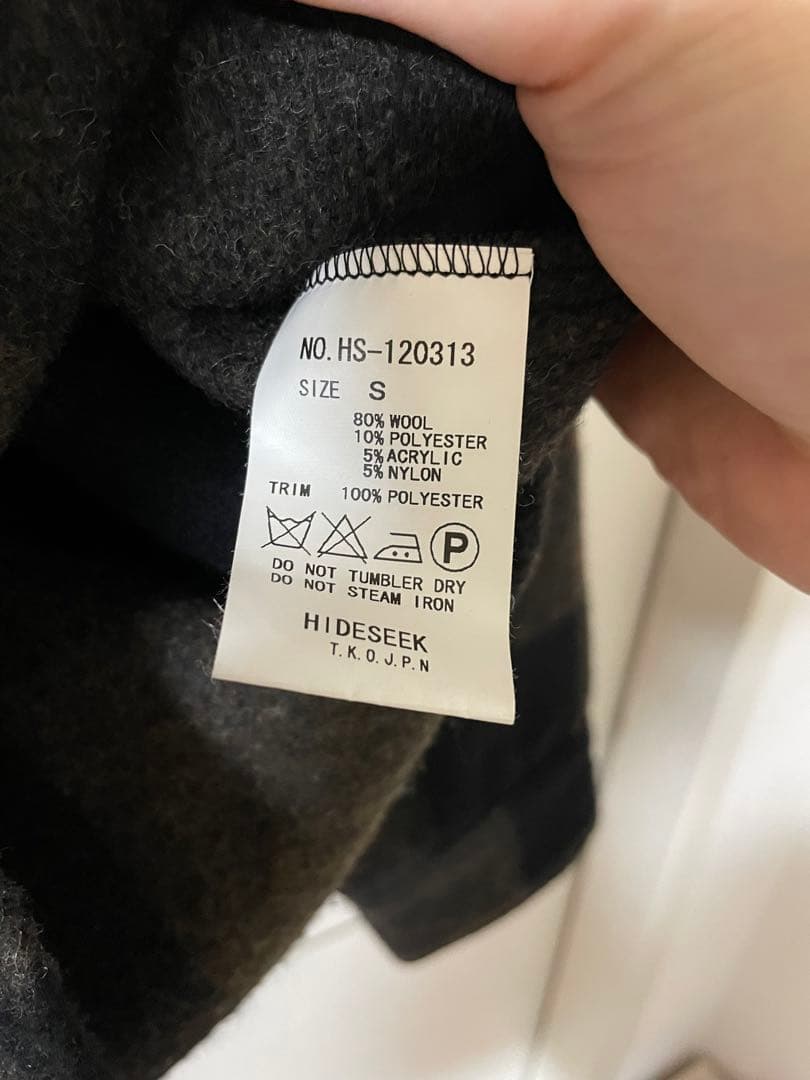 hideandseek cpo 新品未使用　tenderloin