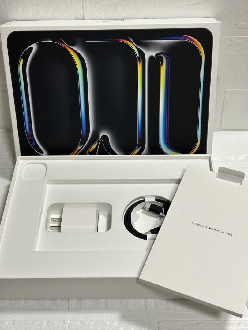 【未使用品】iPad Pro11インチ(M4) Wi-Fi 256GB 100%