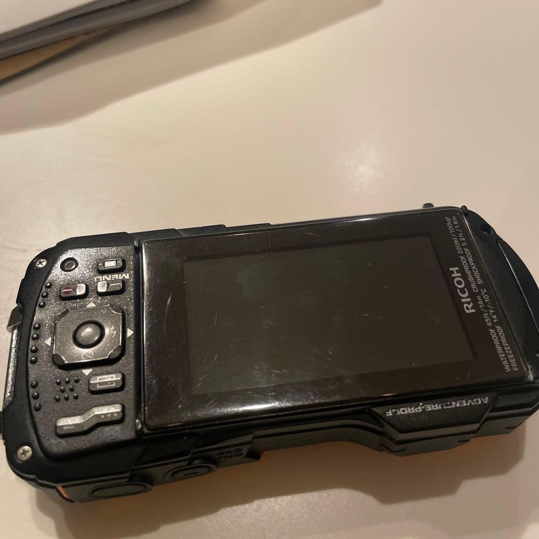 RICOH WG-50 ブラック デジタルカメラ 防水 32GB メモリーカード