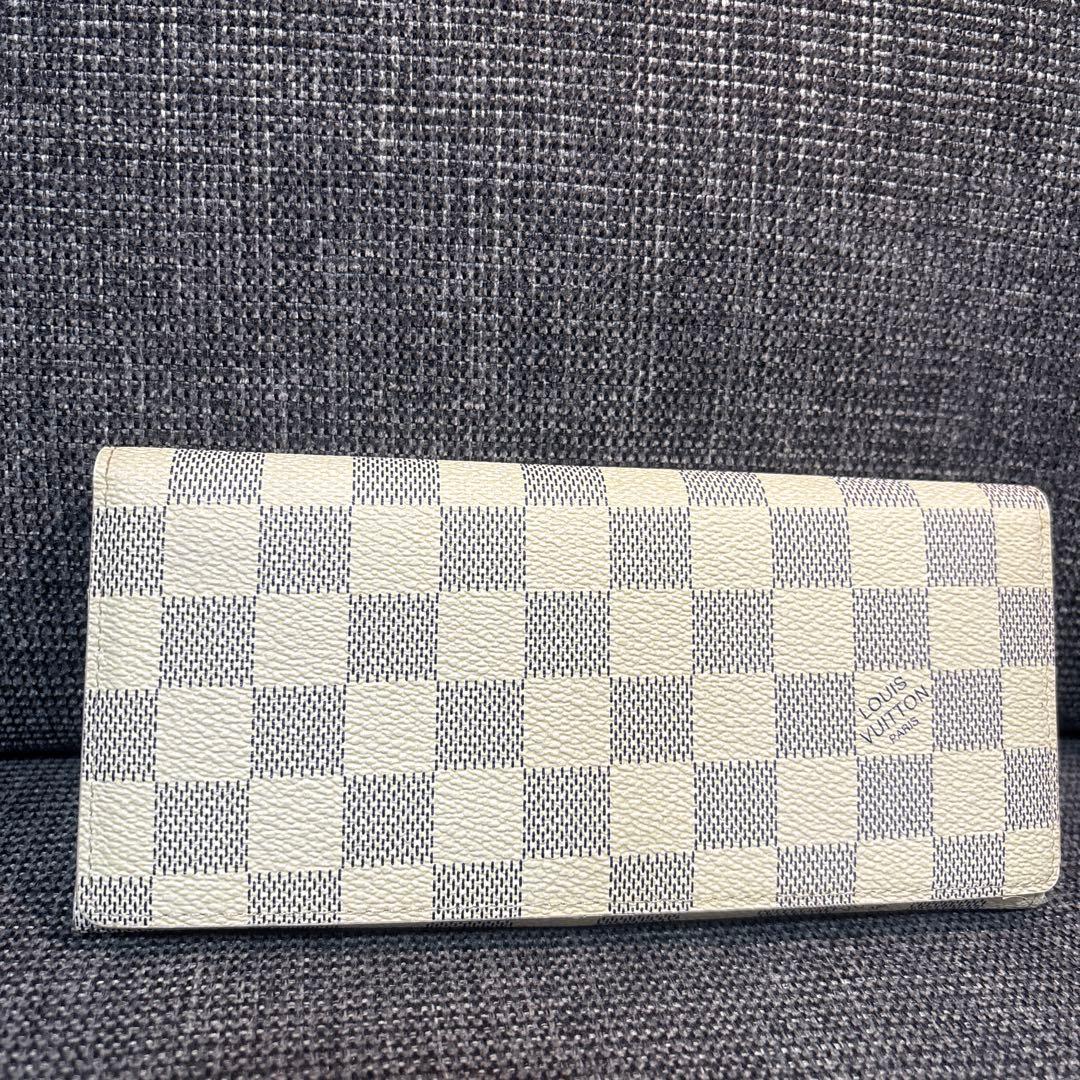 Louis Vuitton ダミエ・アズール 二つ折り財布