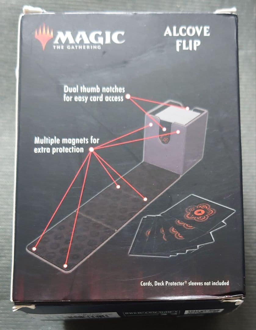 mtg 絶版稀少 ウルトラプロ 公式サプライ 黒マナ デッキケース アルコーブ