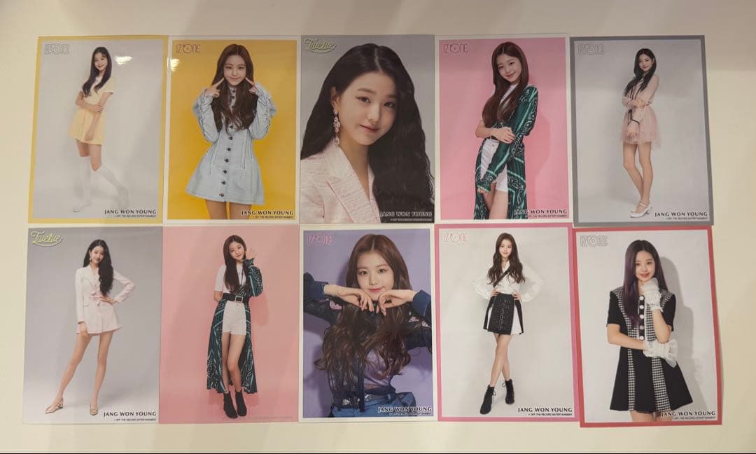 生写真10枚セット ウォニョン IZ*ONE アイズワン
