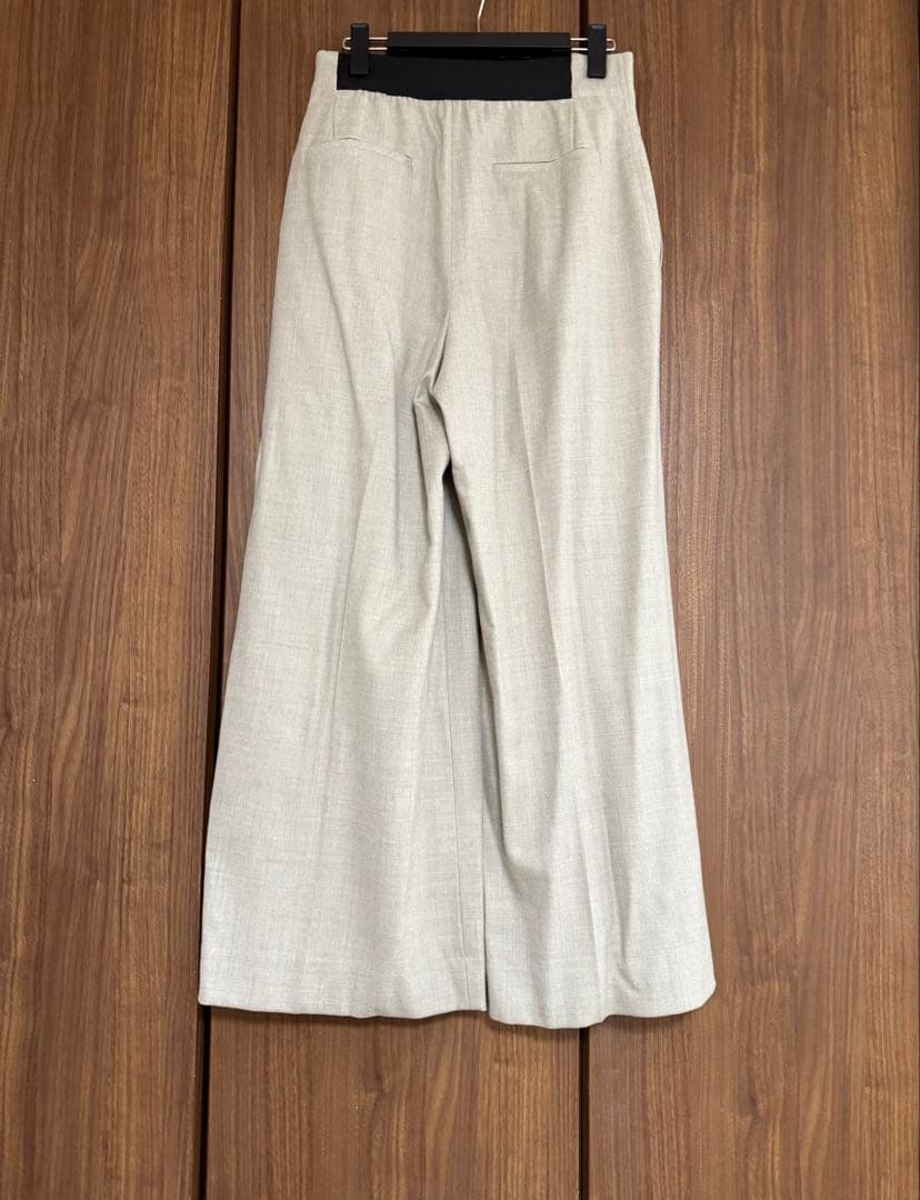 アドーア　ウールサキソニーパンツ　ウール　パンツ