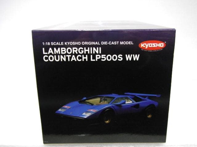 未使用品 Kyosho 1/18 ランボルギーニ カウンタック LP500S