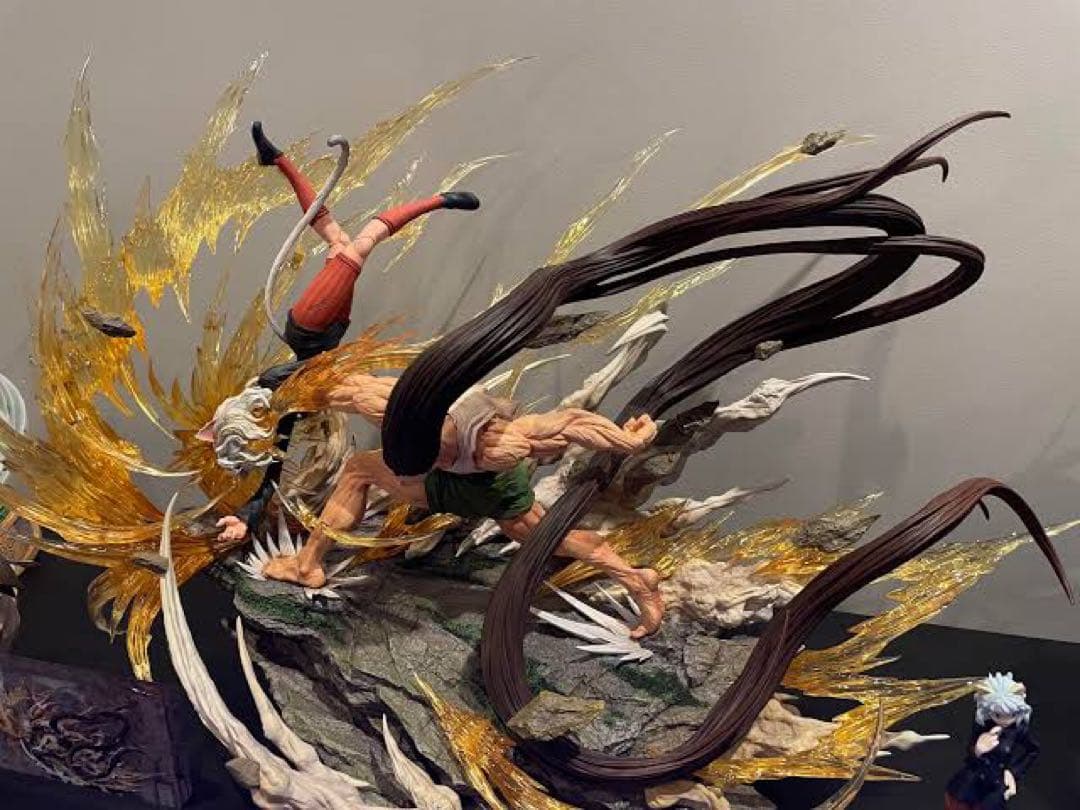 ☆EX版 ゴンさんvsネフェルピトー 玉砕粉砕 フィギュア ハンターxハンター