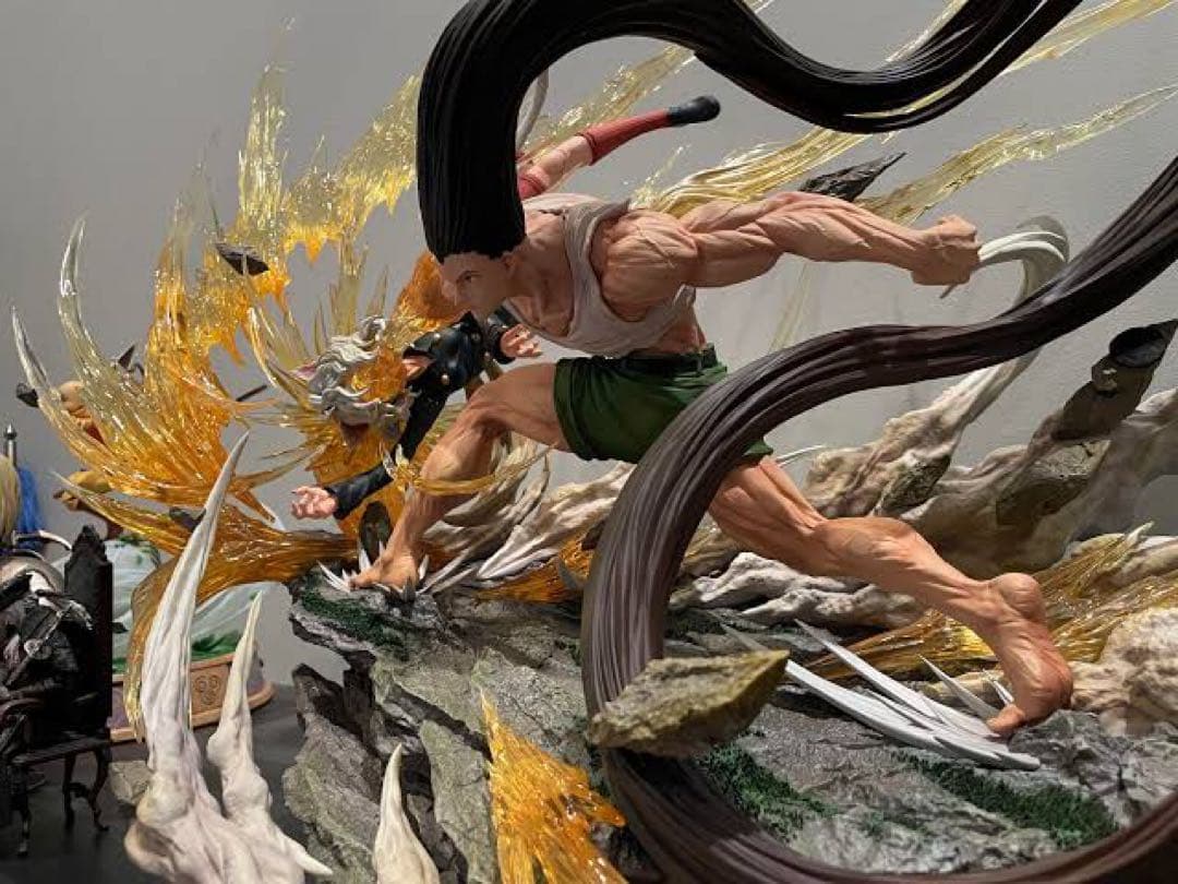 ☆EX版 ゴンさんvsネフェルピトー 玉砕粉砕 フィギュア ハンターxハンター