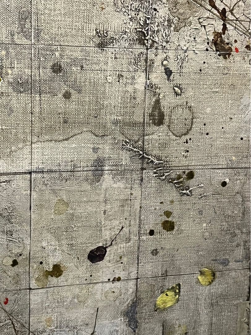 櫃田伸也　「小さな流れ」 10号　油彩画