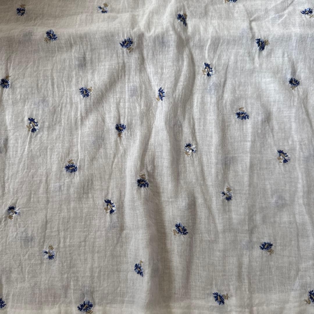 45r 小花柄 ガーゼタンクトップ コットン