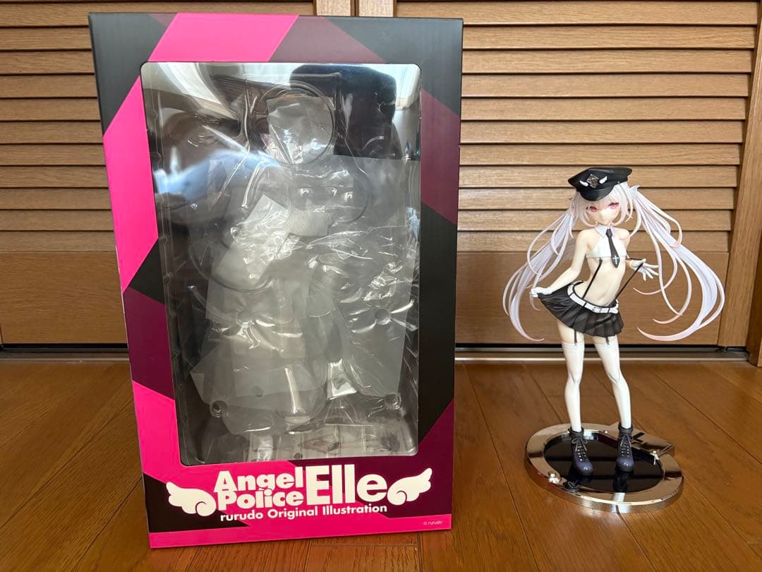 訳アリ　rurudo 天使警察エルちゃん フィギュア PinkCharm 正規品