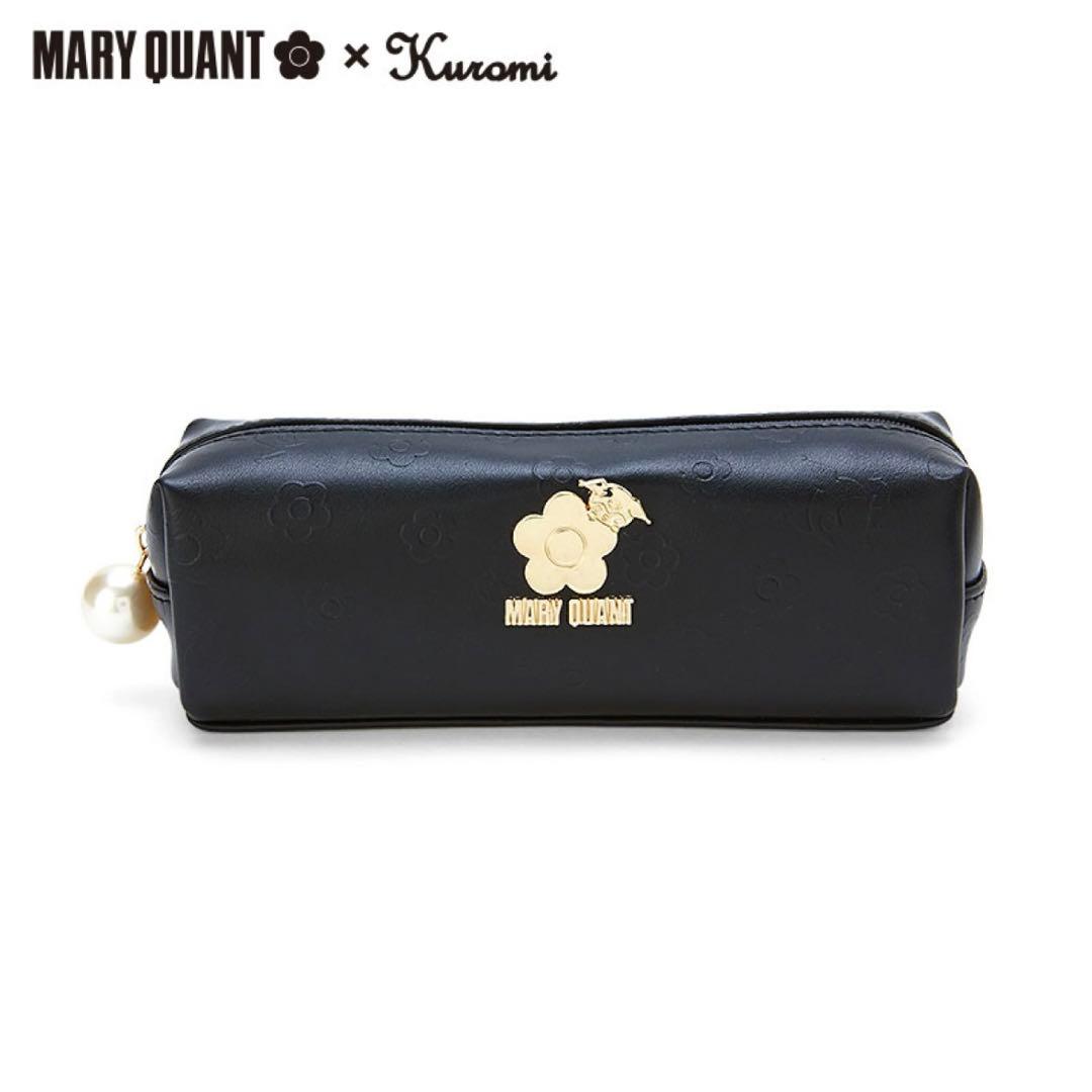 MARY QUANT♡クロミ スクエアペンケース ブラック