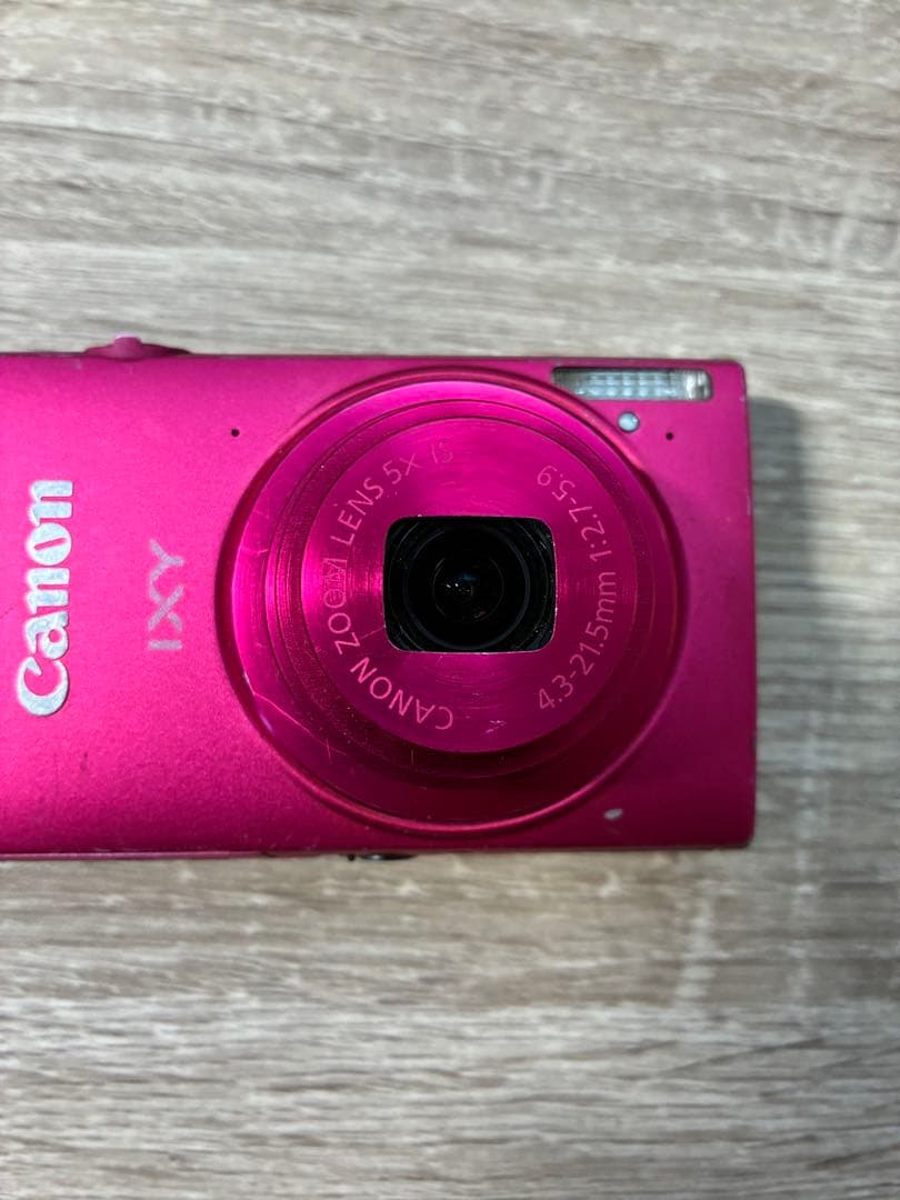 Canon IXY 420F ピンク 充電器付 動作可※再生不良