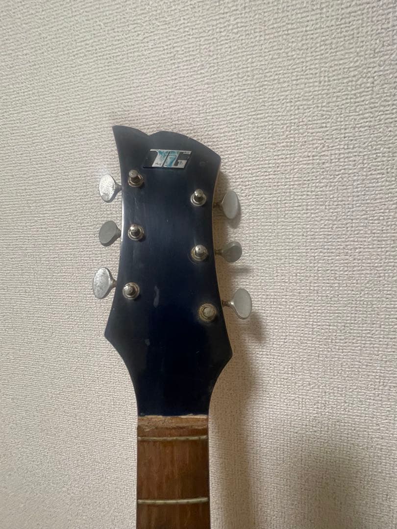 g*e様 エレキギター 黒 ストラップ付き