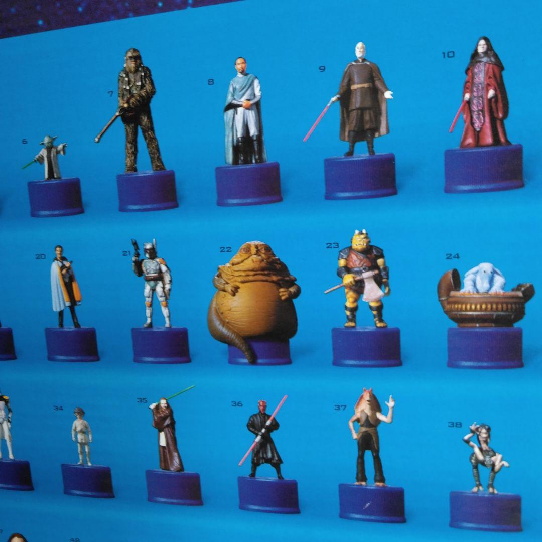 非売品スターウォーズエピソード3 EP3キャップ　コレクションステージフルセット