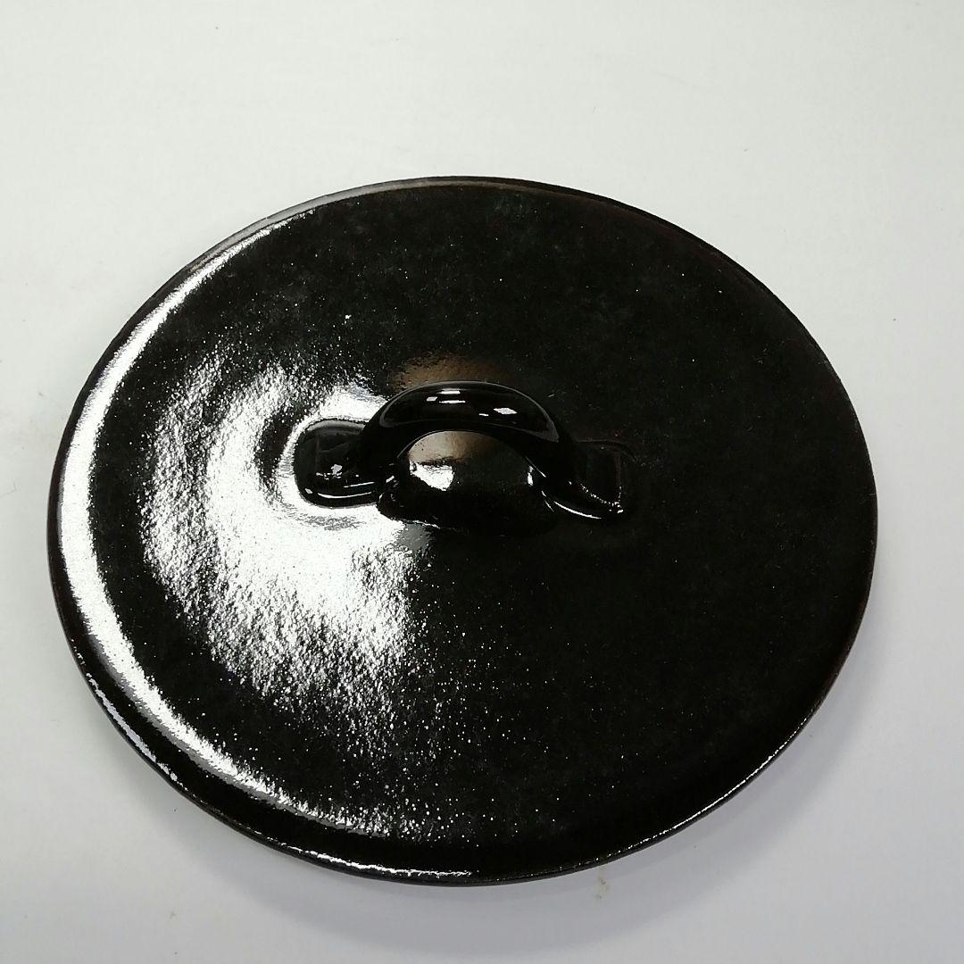 Ｓ６４１　水指　『織部』『郷之窯　水野建二作』　共箱　茶道具