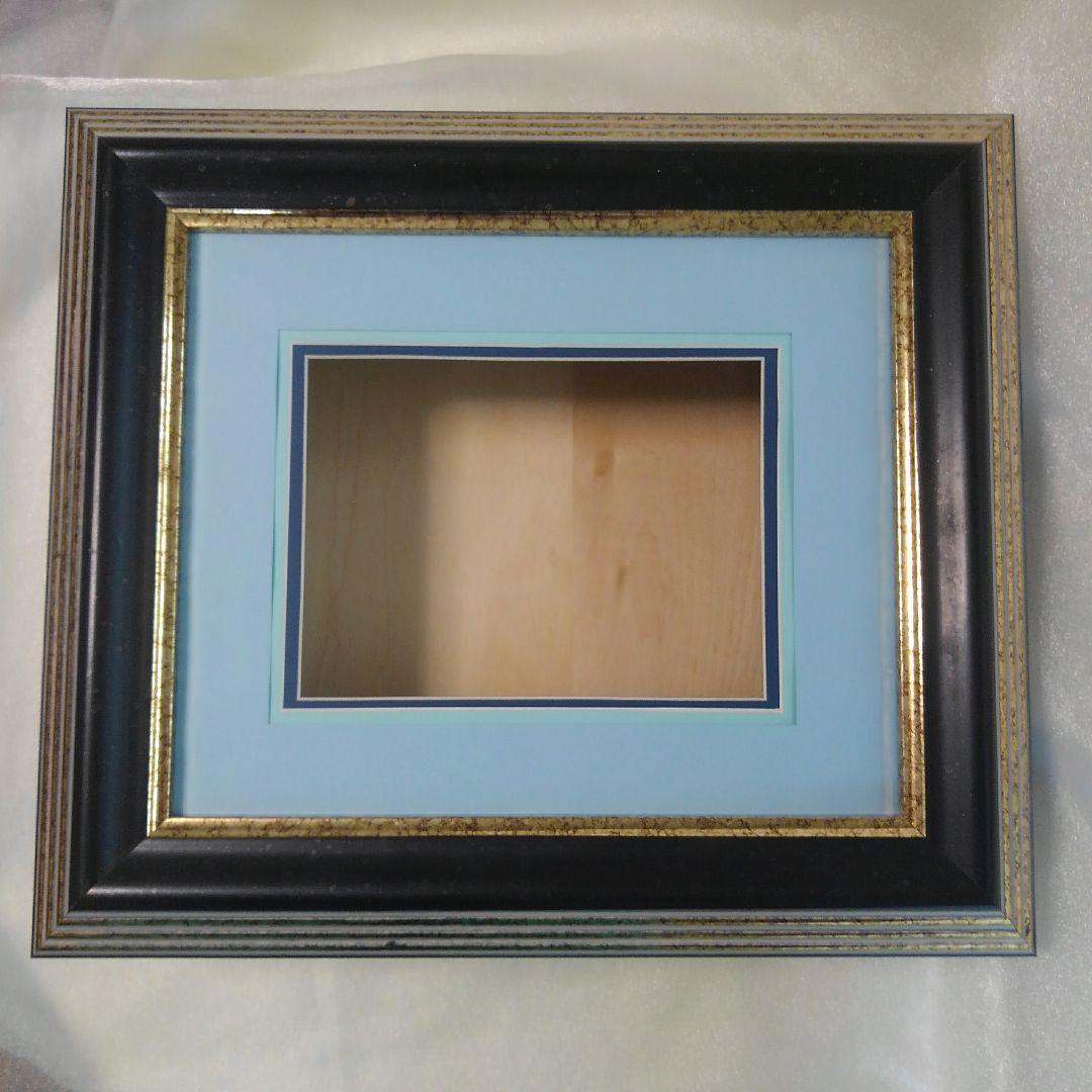 3AP用　超厚額　黒 　ブルーマット　No.60241　シャドーボックス