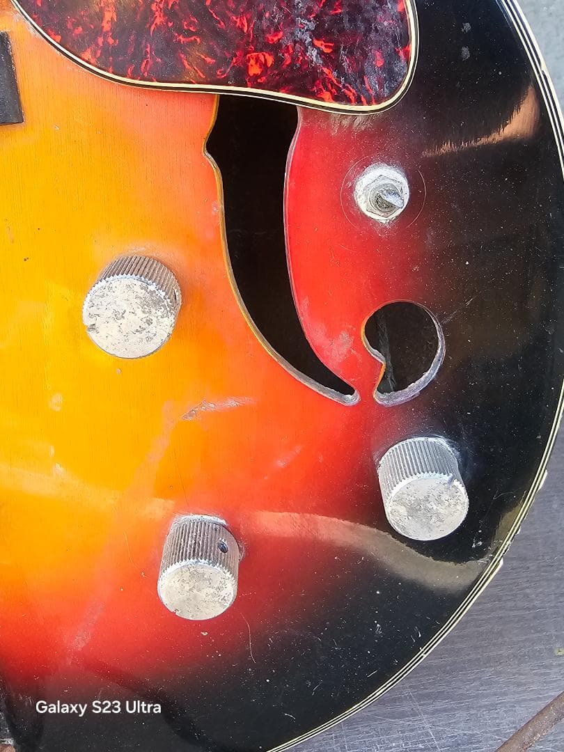 Aria Diamonds １９６７年頃？日本製　エレキギター サンバースト