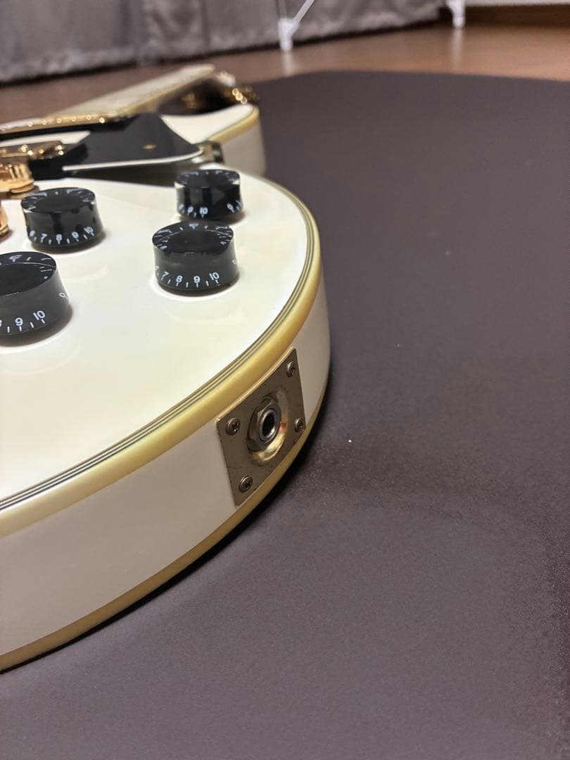 レスポールスタイル エレキギター ホワイト