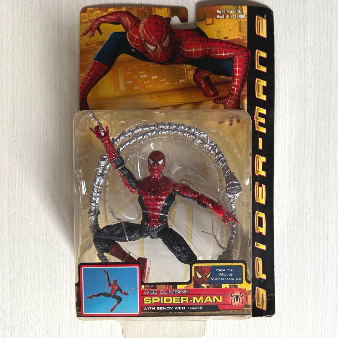 トイビズ社　映画スパイダーマン2 ウェブクライミング　スパイダーマン　フィギュア