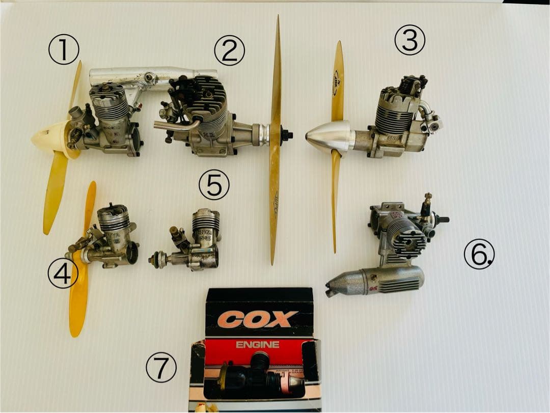 お値下げ中‼️OS.ENYA.COXラジコンエンジンまとめ売り！