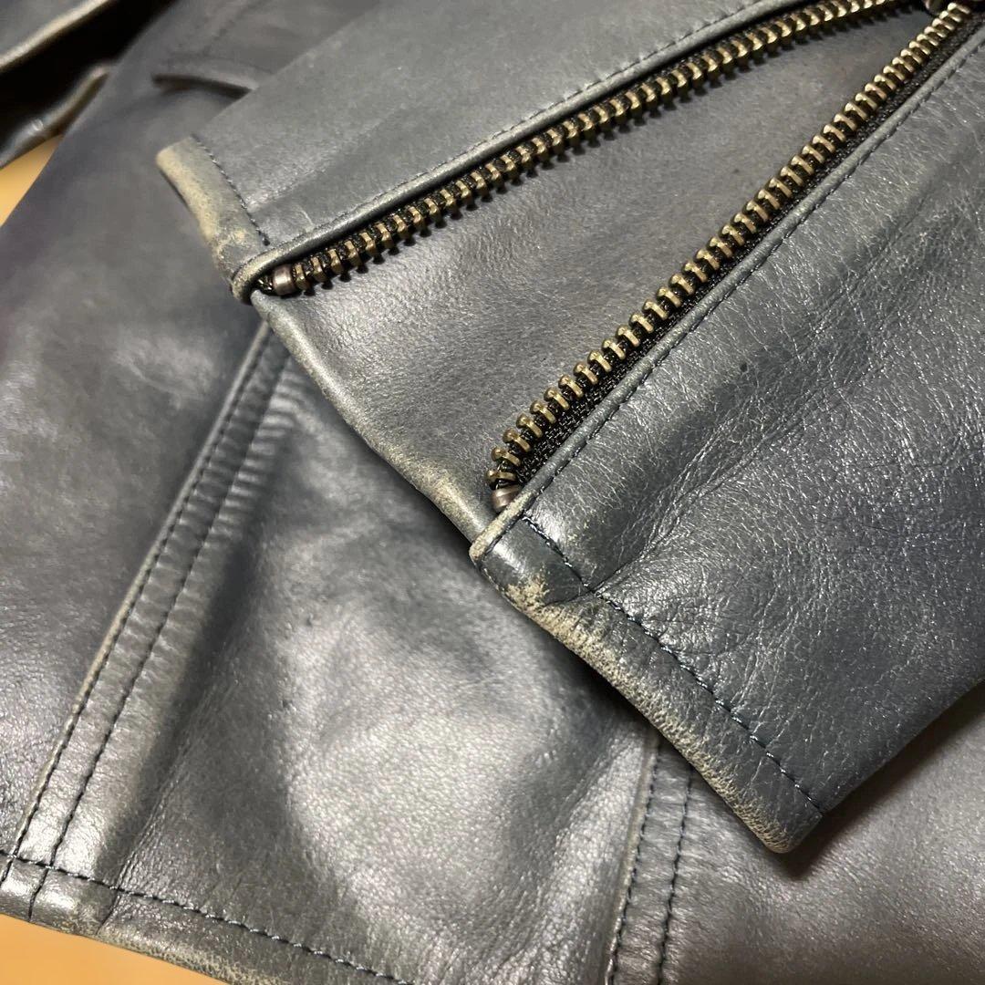 【SCHAFFEN】馬革　ブルーグレー　4サイズ