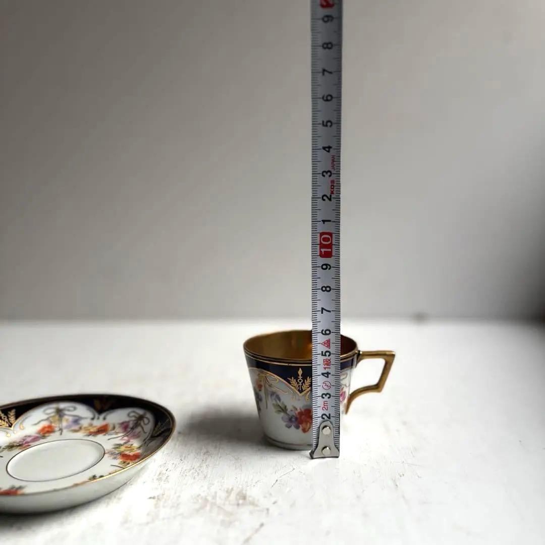 800 アンティーク DRESDEN ドレスデン ドイツ カップ&ソーサー