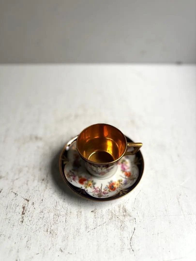 800 アンティーク DRESDEN ドレスデン ドイツ カップ&ソーサー