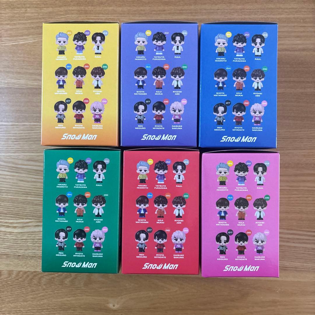 【新品未開封】 Man　ON　すのチルソフビ　 6体セット