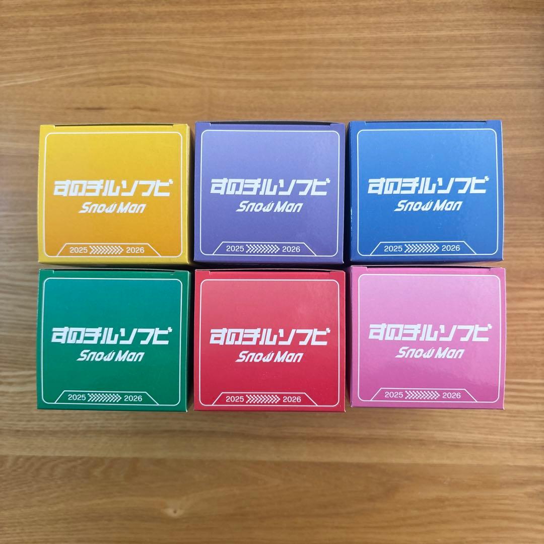 【新品未開封】 Man　ON　すのチルソフビ　 6体セット