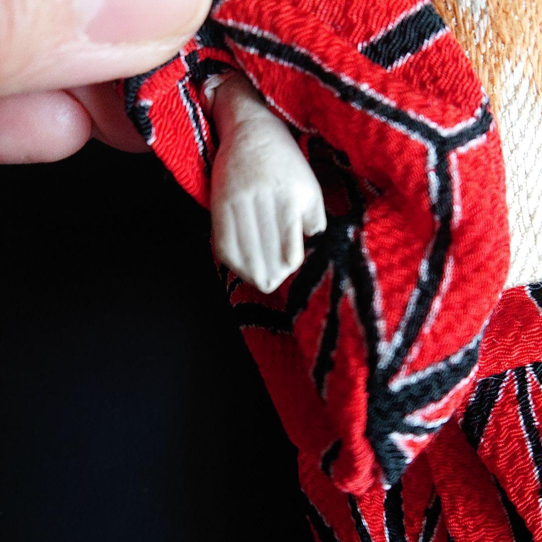 市松人形 日本人形 24㎝ ヴィンテージ品