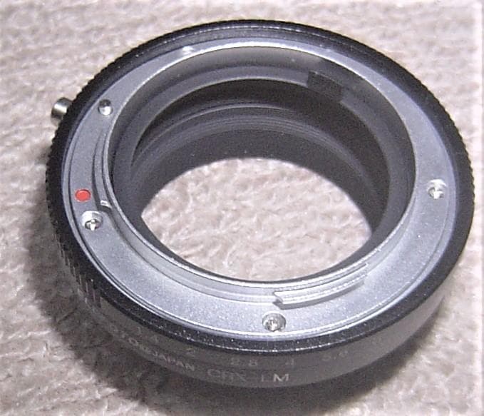 ELEFOTO　コンタレックス　レンズをライカｍバイオネットカメラ使用