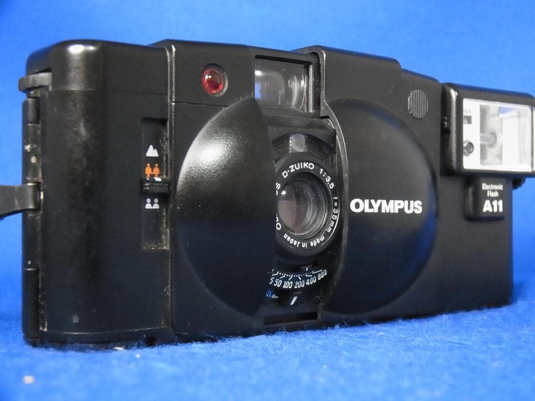 #3237 OLYMPUS XA2 & A11 良品 動作保証