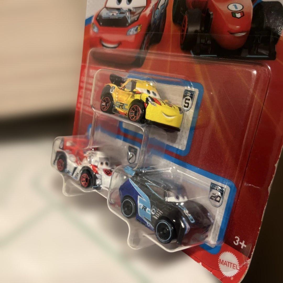 【海外限定】カーズ ミニカー３つSET(シュウ・トドロキ、ジャクソン・ストーム他