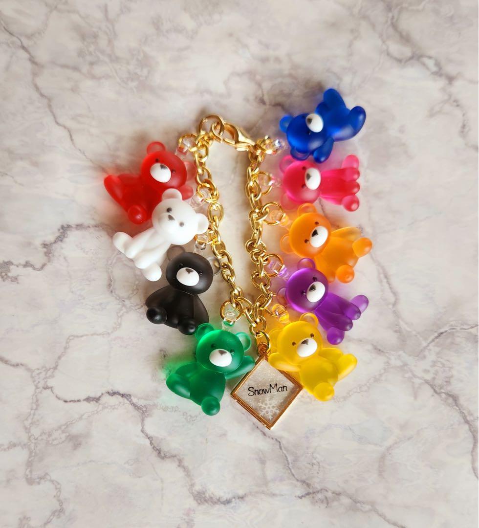 なお　タマラック球体キーホルダー　Man 箱推し