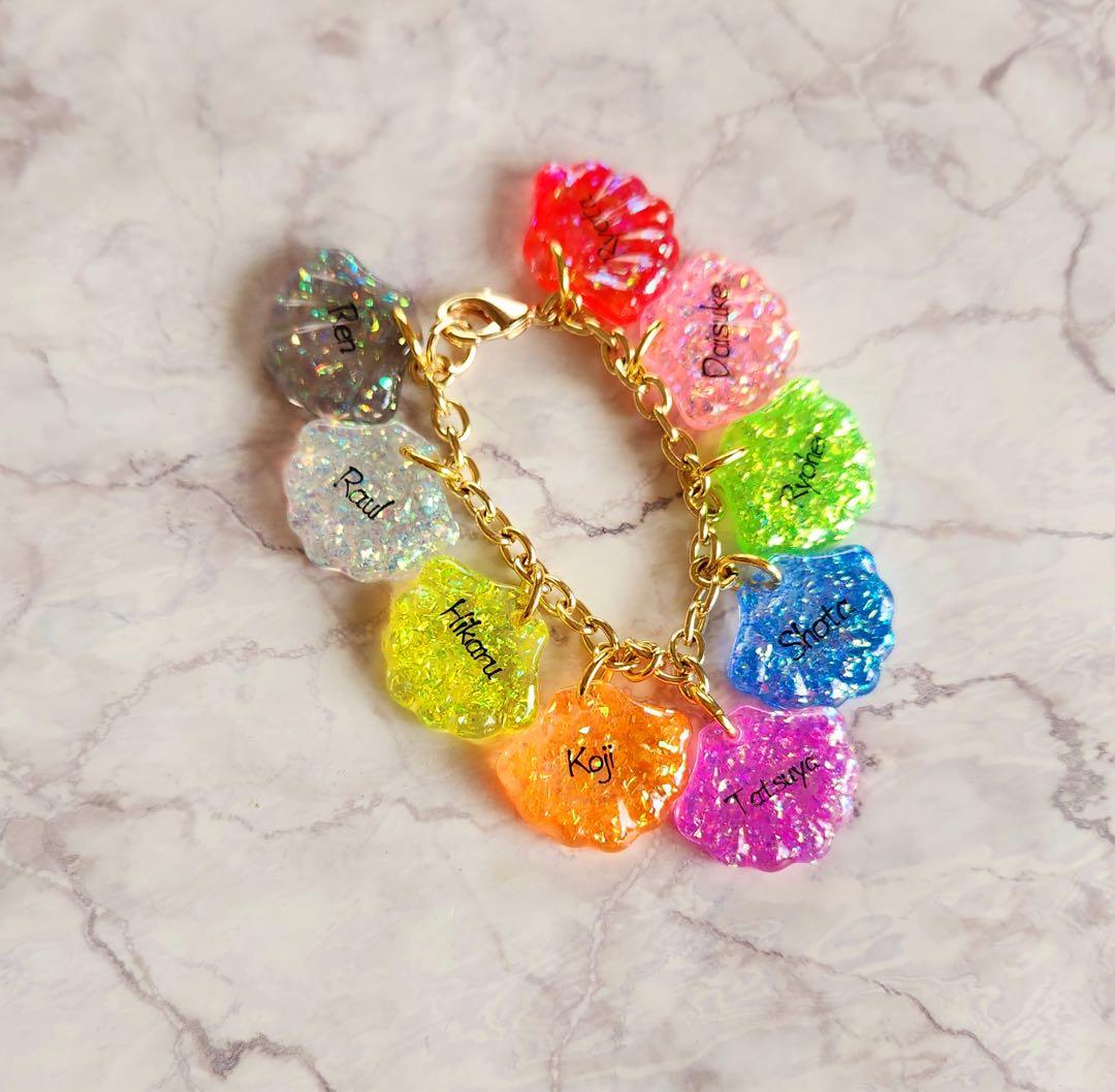 なお　タマラック球体キーホルダー　Man 箱推し