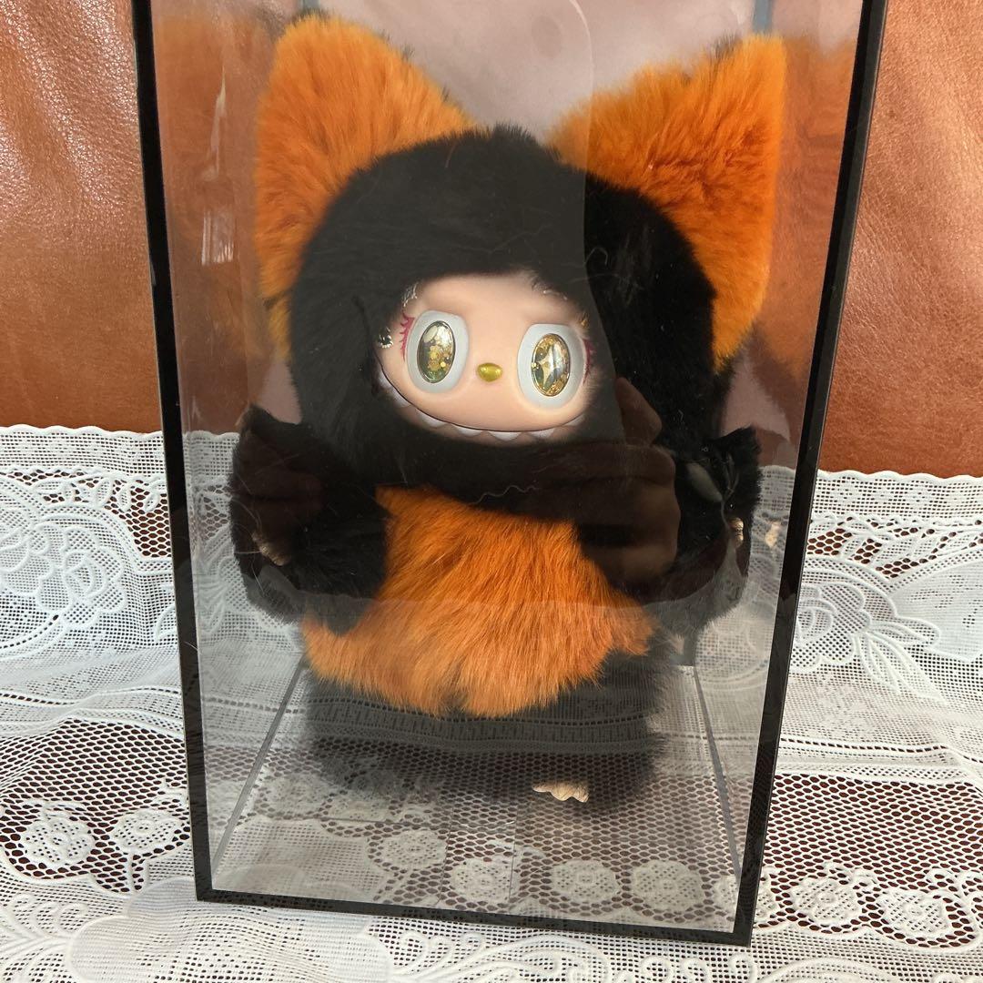 ジモモ　ラブブ　狐　黒　オレンジ