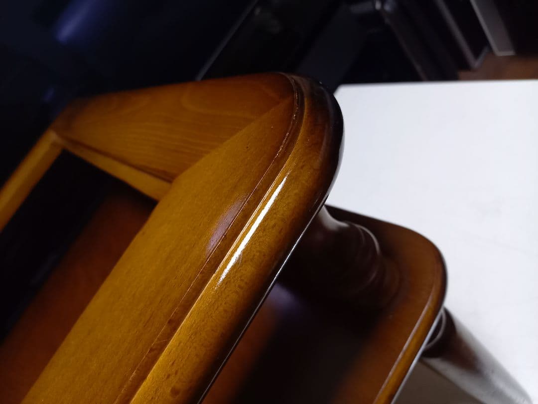 ぴぴ　様売約済　コロニアル　ディスプレイ　ガラス　ウッド　サイドテーブル