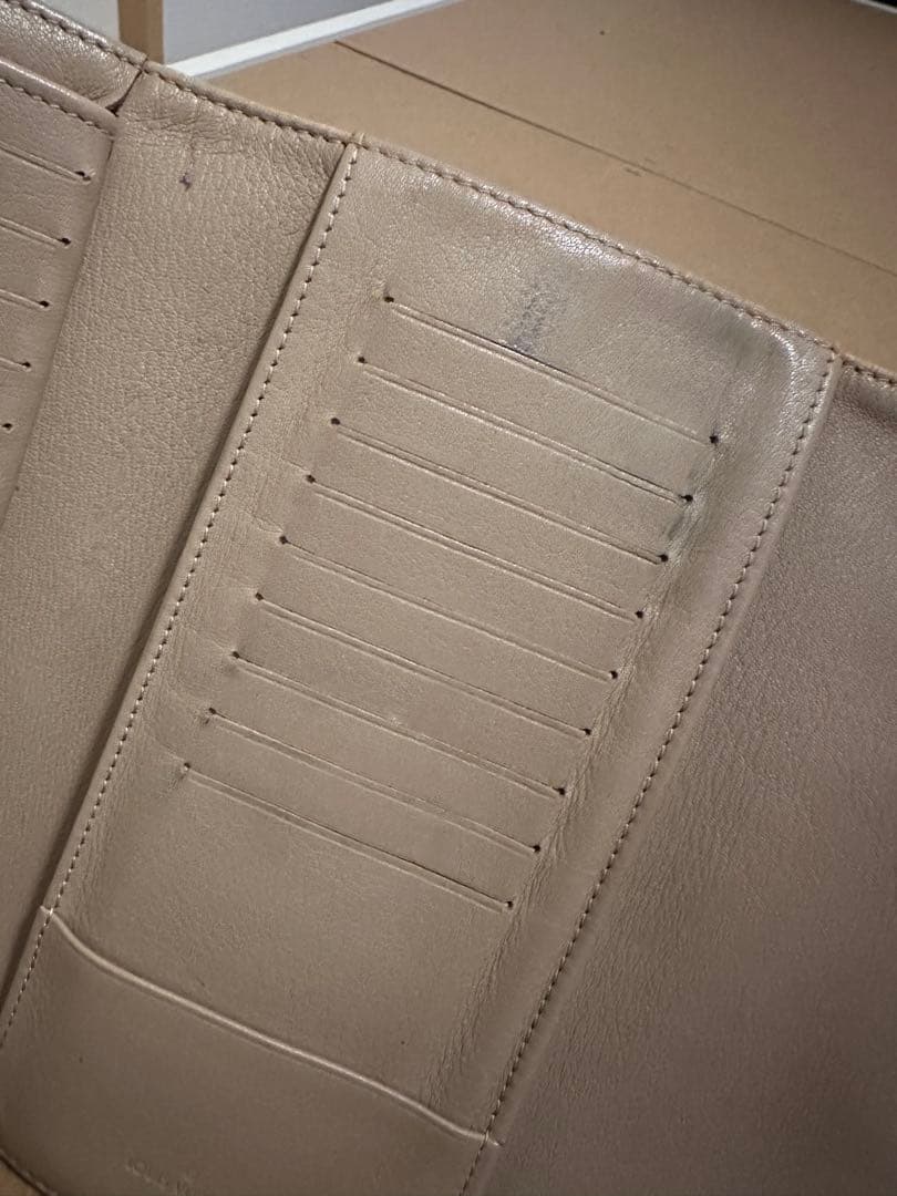 ルイヴィトン 長財布 ピンクベージュ