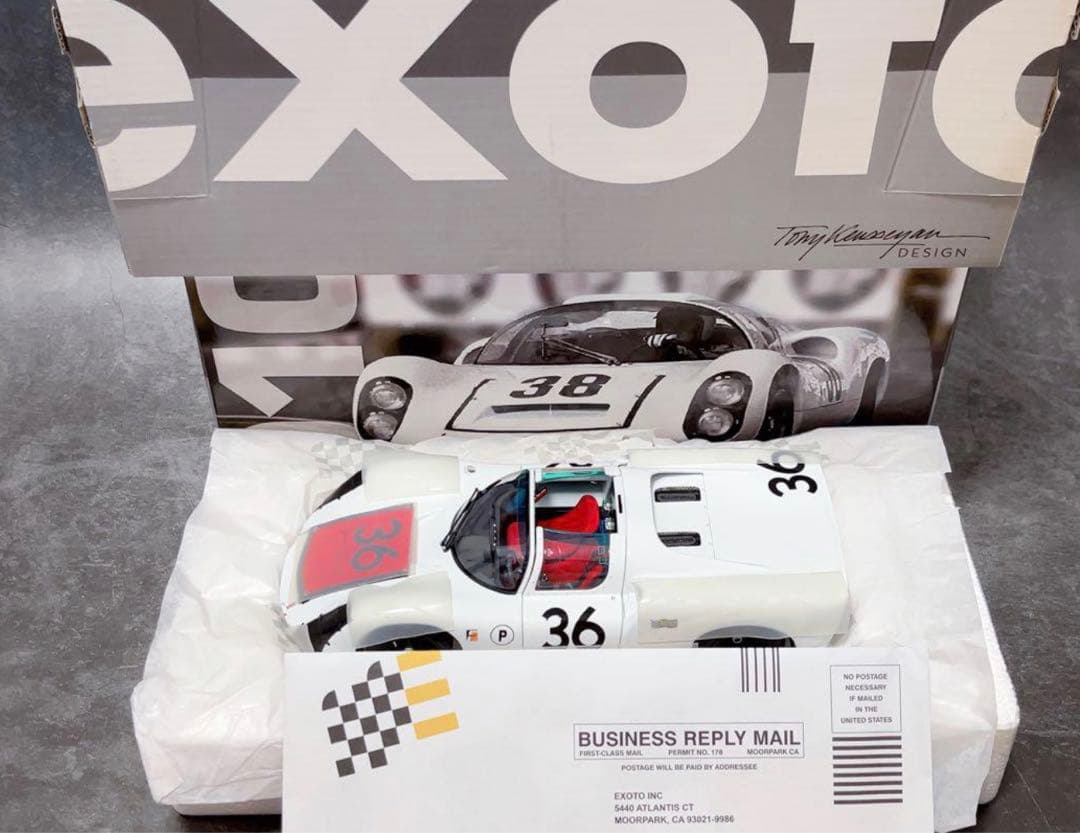 エグゾト 1/18 ポルシェ 910 セブリング ウィナー #36ミニカー