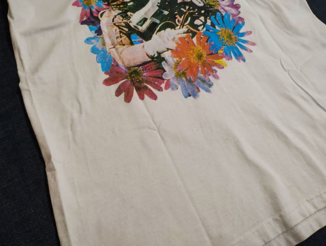 Sonic Youth 花男 flower Vintage Tシャツ M