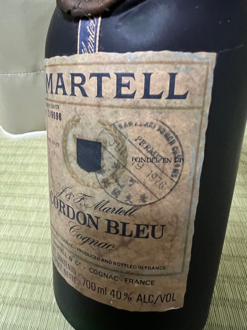 ★未開栓★希少 MARTELL コルドンブルー 旧グリーンボトル 700ml古酒