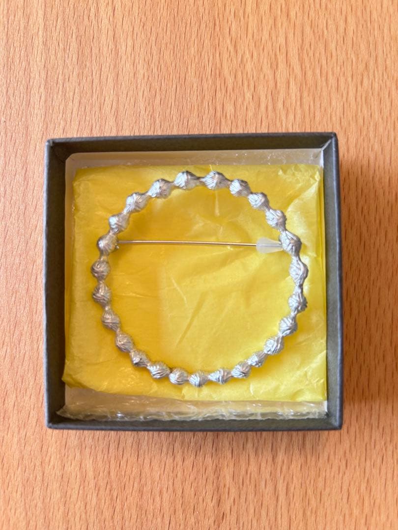 minä perhonen tambourine ブローチ　シルバー