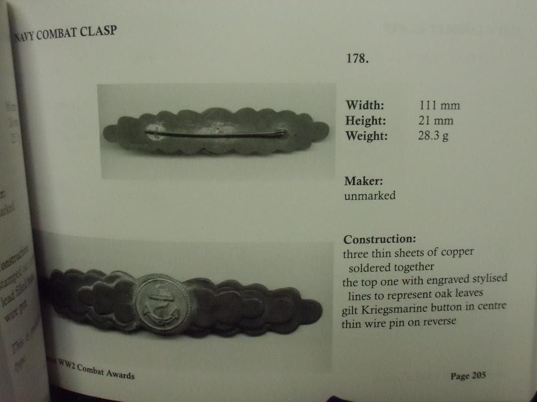 ドイツ軍＊戦功章専門書＊German Combat Awards （実物）