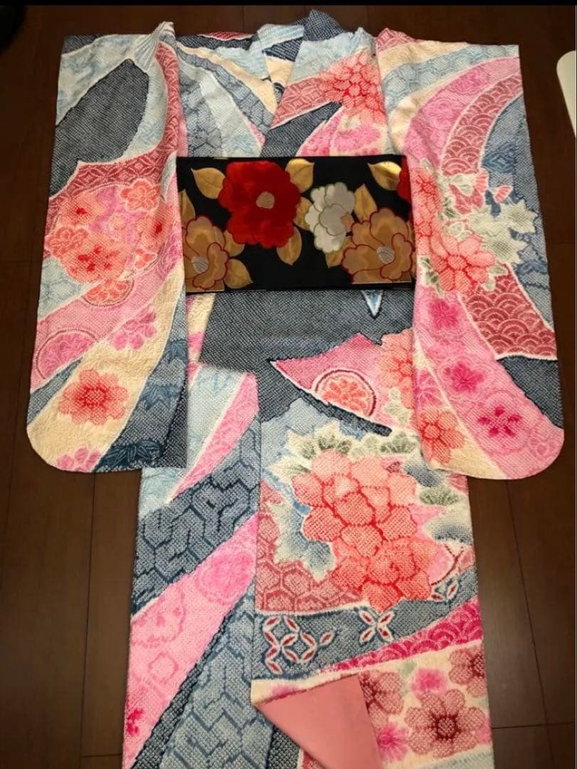 らら様 正絹　総絞り振袖