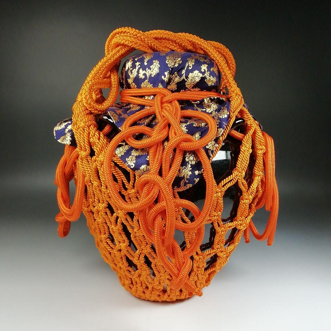 Ｔ８５１　飾壷　『平安　万代草山 造』『茶壷』　共箱　茶道具