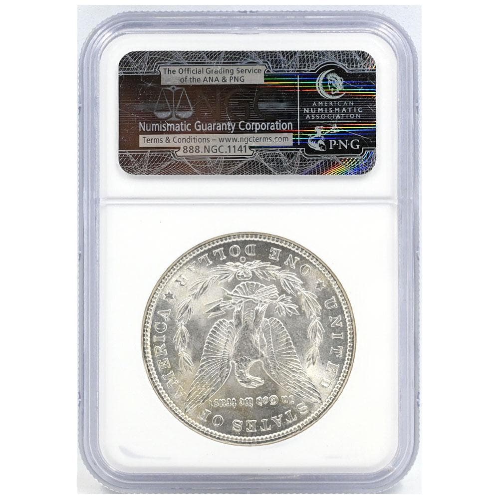 1902 1ドル 銀貨 アメリカ NGC MS63 モルガンダラー 045