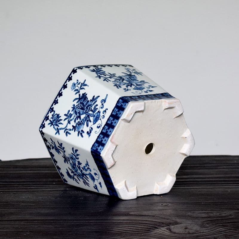 サバざくろの鉢盆栽鉢 中国鉢 植木鉢 多肉植物鉢 小品盆栽鉢 山野草鉢